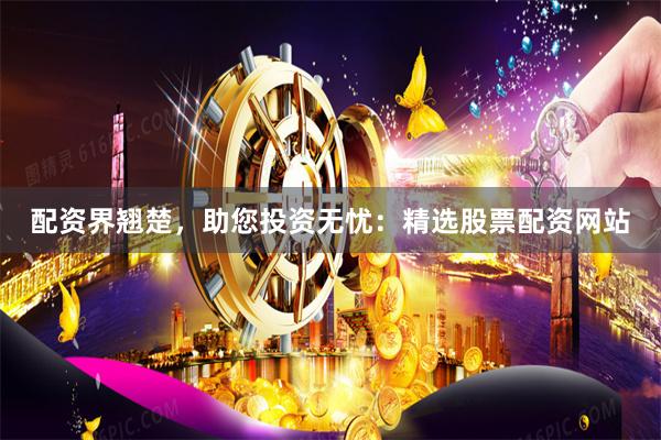 配资界翘楚，助您投资无忧：精选股票配资网站